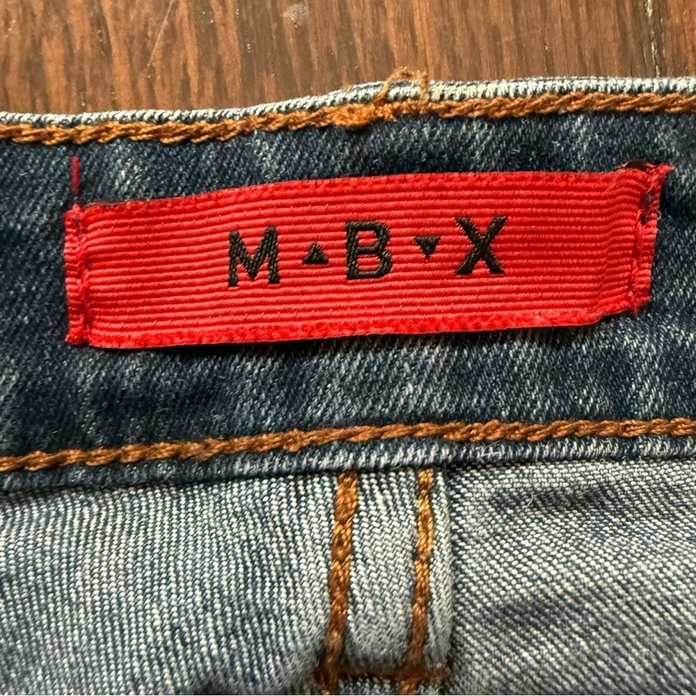 Men’s MBX Classic Slim Fit Blue Denim Jeans size 36/32 - Picture 7 of 7